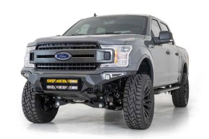 Ford F-150 Bumper - Front - Addictive Desert Designs - Bomber - Hammer Black - `18-`27 Ford F-150 Bumper - Front - Addictive Desert Designs - Bomber - Hammer Black - `18-`27